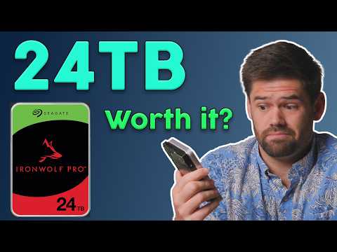 24TB NAS Drives are here! - 24TB IronWolf Pro Review