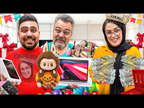 تولد مامانم هرچی دلش خواست خریدیم🔥(کارت ۱میلیاردی)