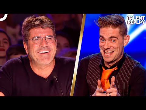 Ant & Dec HIT GOLDEN BUZZER For This CRAZY Comedian | Britain's Got Talent
