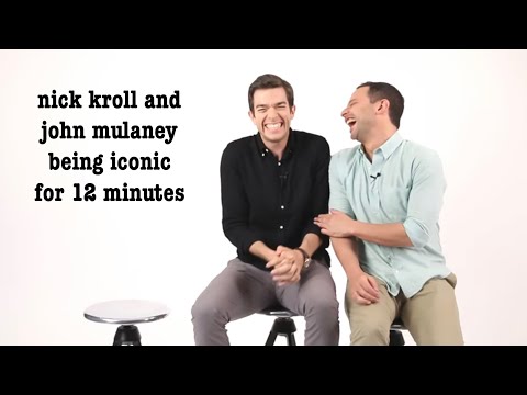 nick kroll and john mulaney being iconic for 12 minutes