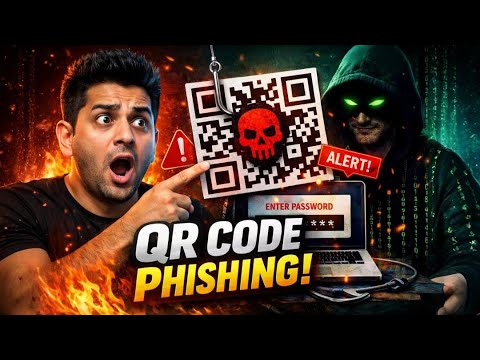 How Hackers Steal Accounts Using QR Codes? 😱 | QR Code Scam Explained