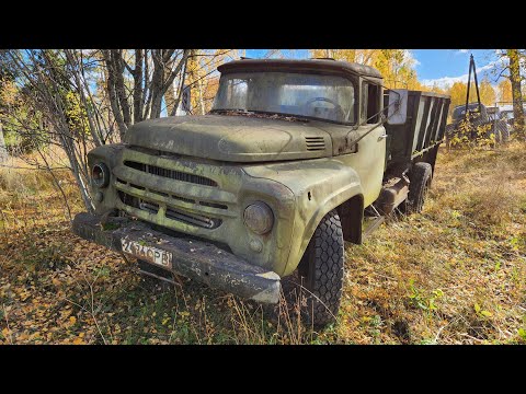 Bringing a ZIL-130 back to life. It's been sitting in the backyard for 20 years!