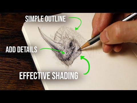 DRAWING Creature Heads Just Got a LOT Easier