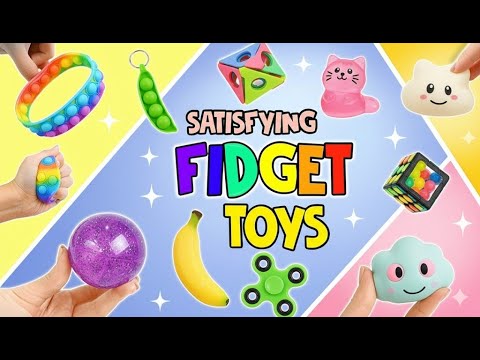 😌 Tschüss Stress! Superleichte DIY Fidget- und EntspannungsToys ✂️💗