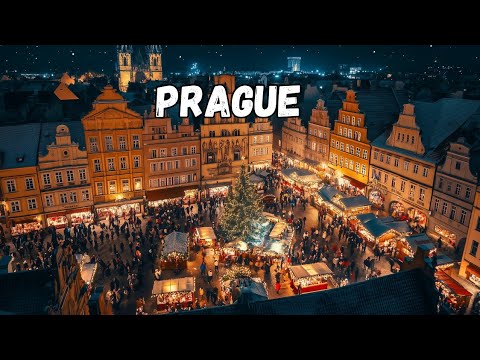🎄 Prague Christmas Market 2024 | Walking Tour of Prague in 4K HDR 🎄