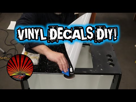 How to install pinball cabinet vinyl artwork like a pro