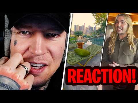 10/10!😱 SO KRASS wohnt Bill Kaulitz in LOS ANGELES! - Open Door | MontanaBlack Reaktion