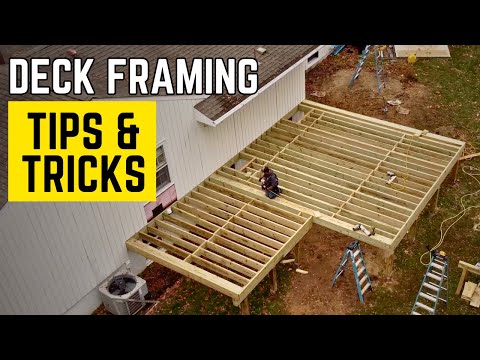 How To Frame A Deck - Tips For Efficient Building