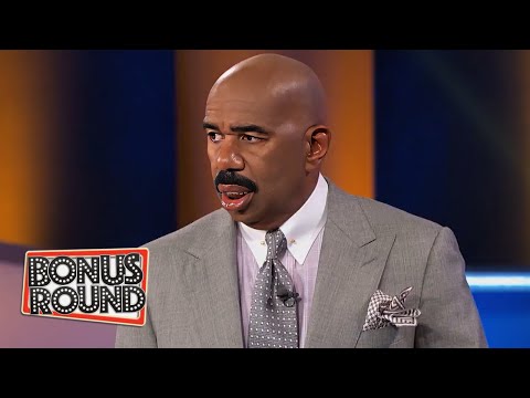 Steve Harvey Shocked by STRIPPER-THEMED Questions on Family Feud!