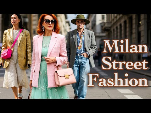 What’s Everyone Wearing in Milan? Italian Fashionistas Stun with Stylish Spring Looks! Unique OOTD