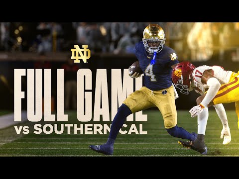 FULL GAME | No. 13 Notre Dame Football vs No. 20 Southern Cal (2025 – Jeweled Shillelagh Rivalry)