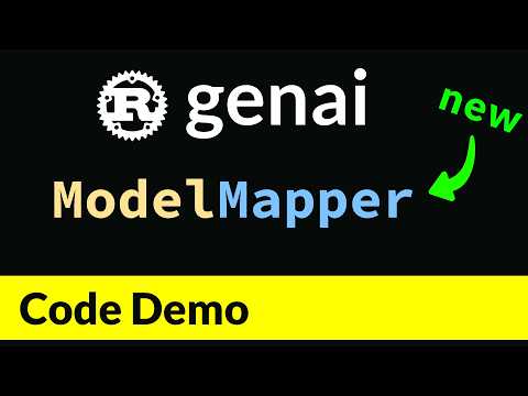 Rust genai - ModelMapper (Model Aliasing) - Code Demo