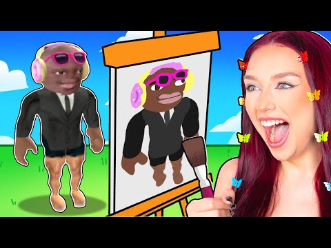 РИСУЮ ПОДПИСЧИКОВ в РОБЛОКС ! 😱 ЭТО ЧТО ЗА??!!! ROBLOX Draw Me