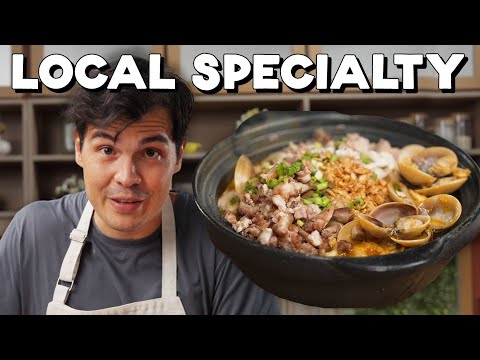 Erwan Tries Sinanta Noodles in Cagayan Philippines