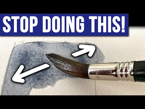 How to NOT OVERWORK Your Watercolors