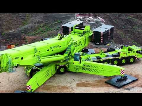 🚀Witness ZOOMLION's 4,000-ton giant crane in action!