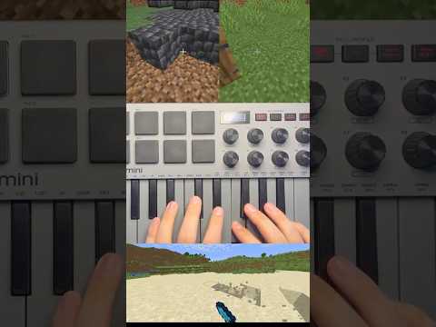 When You Accidentally Make a Beat In Minecraft #minecraft#gaming