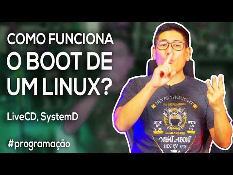 Como Funciona o Boot de um Linux? | O que tem num LiveCD?