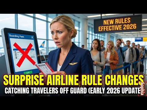 Surprise Airline Rule Changes Catching Travelers Off Guard (Early 2026 Update)