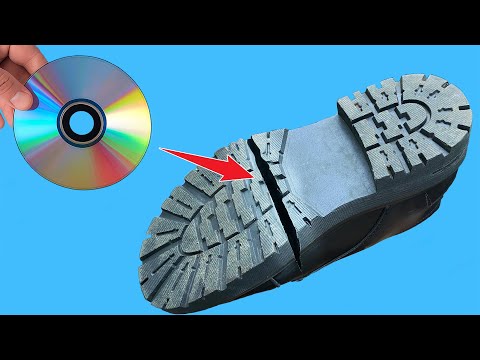 I’ve Never Seen This Shoe Repair Trick In Over 30 Years! A Veteran Shoemaker Taught Me This!