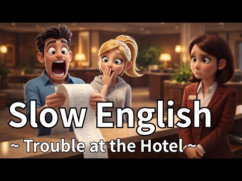 Hotel Check-in & Problems - Slow and Easy English For Beginners