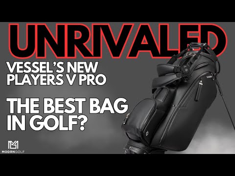 VESSEL GOLF PLAYERS 5 V PRO 14 WAY TOP REVIEW // THE BEST GOLF BAG IN 2025?
