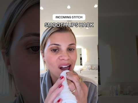 Smooth Lips Hack #shorts