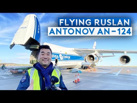 Incredible Flight on Antonov AN-124 Cargo Transporter