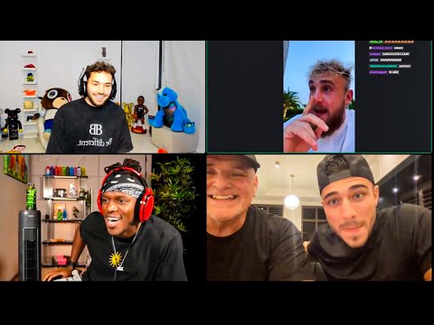 KSI, JAKE PAUL, TOMMY FURY, ADIN ROSS FULL STREAM