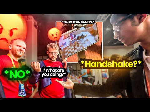 The handshake Gambit | A chess controversy like no other