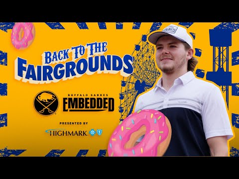 "MINI DONUTS!" | Zach Benson Goes Back To The Fairgrounds | Buffalo Sabres: Embedded