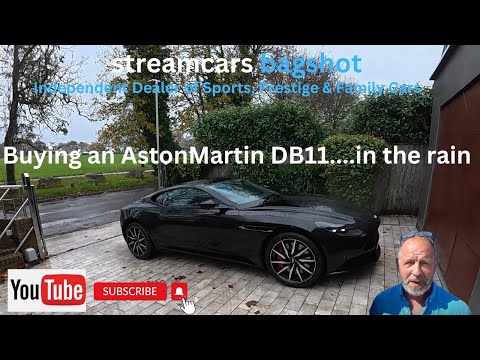 Buying an Aston Martin DB11.......in the rain!!