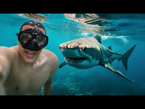 البحر الأبيض المتوسط  مليء بالقروش ! عثرت على سن قرش كشف الحقيقة الصادمة 😮