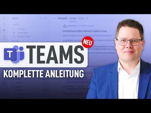 💬 Microsoft Teams Tutorial (die wichtigsten Funktionen, 2025)
