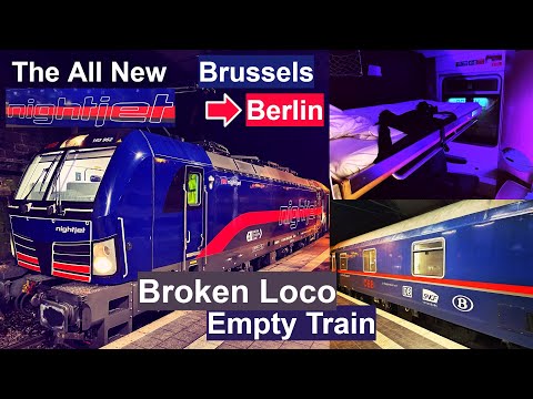 The All-New ÖBB Nightjet Train Brussels - Berlin in Sleeping Car