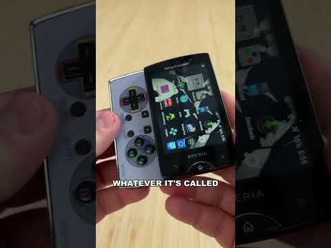 I bought the Xperia Gameboy phone. 🤯