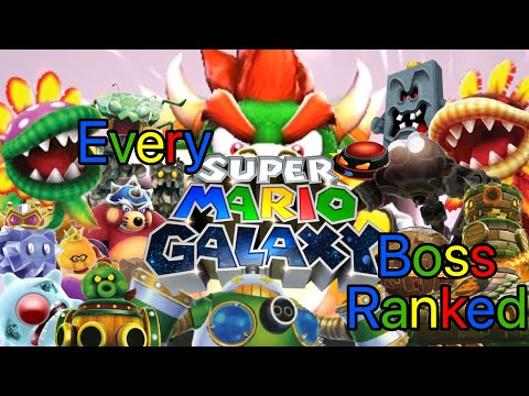Every Super Mario Galaxy Boss Ranked