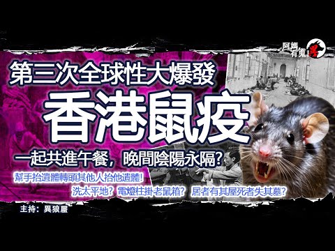 第三次全球性大爆發 香港鼠疫【恐怖過鬼EP027】一起共進午餐，晚間陰陽永隔?幫手抬遺體轉頭其他人抬他遺體!洗太平地? 電燈柱掛老鼠箱?居者有其屋死者失其墓?｜天災人禍獸殺｜不解之迷｜未知生物