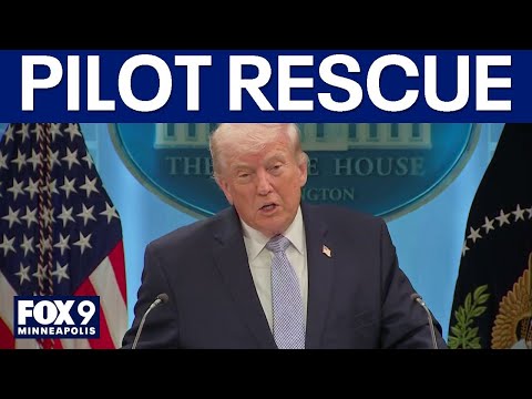 Trump details rescue of airmen in Iran: "We leave no American behind'