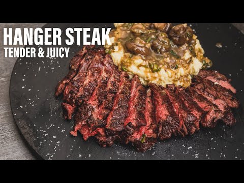 Grilling hanger steak ... this is how it's done