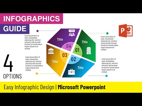 Create Easy Polygon Shape Business Infographic Design in PPT | Microsoft PowerPoint Tutorial