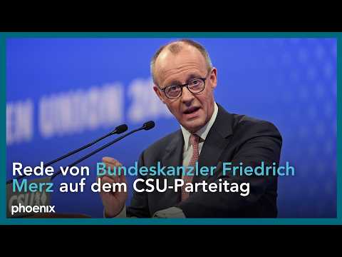CSU-Parteitag: Rede von Bundeskanzler Friedrich Merz | 13.12.2025