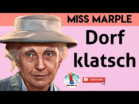Miss Marple  :  Dorfklatsch   #krimihörspiel   #hörspiel   Gertraut Klawitter  #missmarple #retro