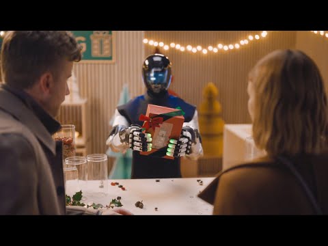 What happens if a Humanoid robot wraps your Christmas gift?