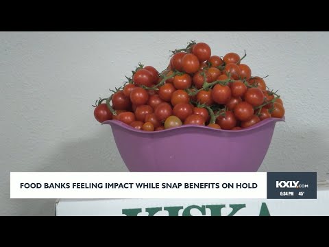 Food banks feeling impact while SNAP benefits on hold