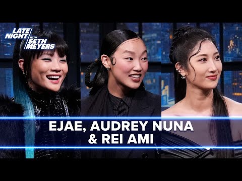 EJAE, Audrey Nuna and Rei Ami Reveal  “Golden” Was Created in a Taxi While Going to the Dentist