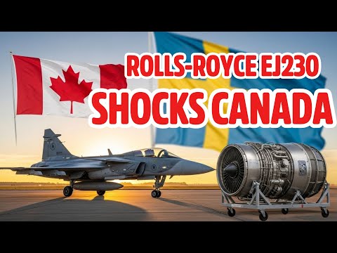🇨🇦 Rolls Royce EJ230 Shocks the Pentagon, Canada’s Gripen Deal Just Changed Everything!