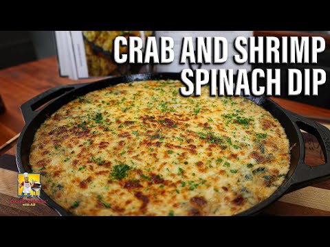 Crab and Shrimp Spinach Dip w/ @Mr. Make It Happen