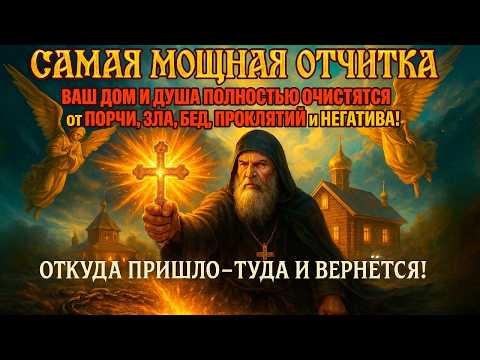 🗝️ МОЩНАЯ ОТЧИТКА от ПОРЧИ, ПРОКЛЯТИЙ и ВСЯКОГО ЗЛА — ОЧИСТИТЕ ДУШУ и ДОМ ПРЯМО СЕЙЧАС! 🔥