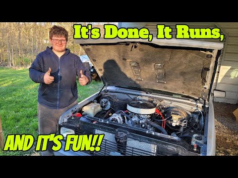 The S10 V8 350 Vortec Swap is finally complete